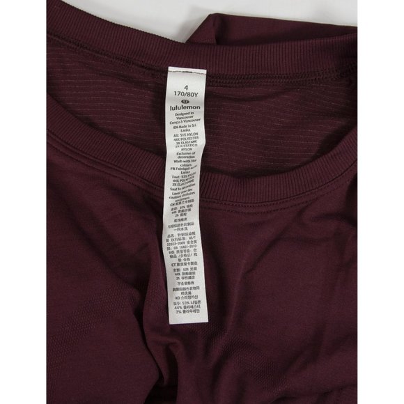 Lululemon Garnet Swiftly Relaxed Short Sleeve Top - Picture 5 of 5